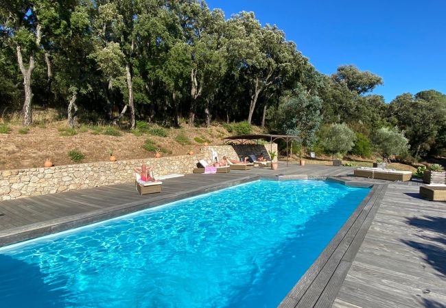 Villa a Le Plan-de-la-Tour - BASTIDE EN PIERRE AVEC PISCINE