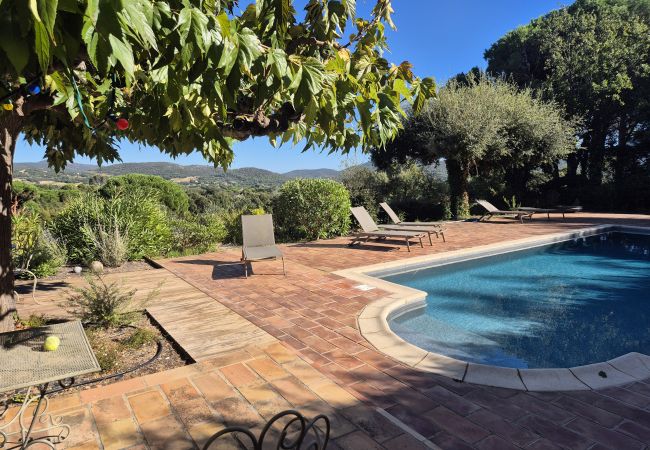 villa à Le Plan-de-la-Tour - VILLA LE PIGEONNIER AVEC PISCINE PRIVÉE
